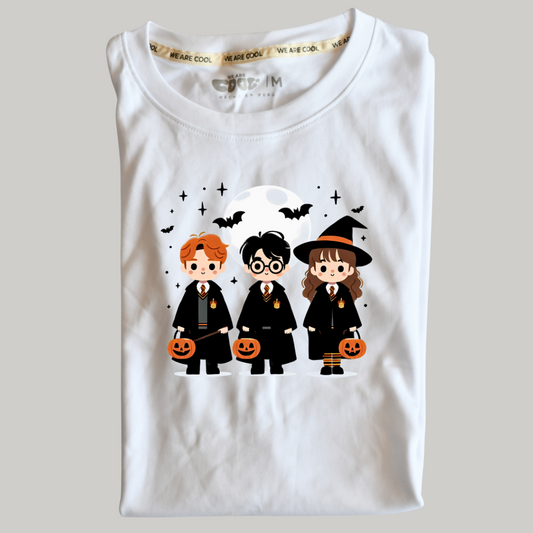 Polo Classic Unisex Blanco Halloween Harry